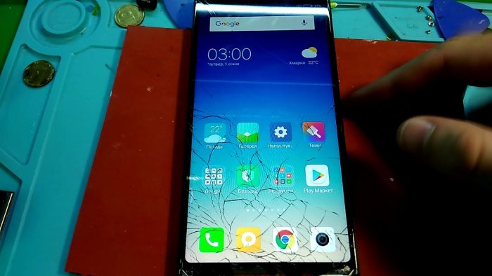Быстрая замена стекла на телефоне Xiaomi Redmi 5 в Минске